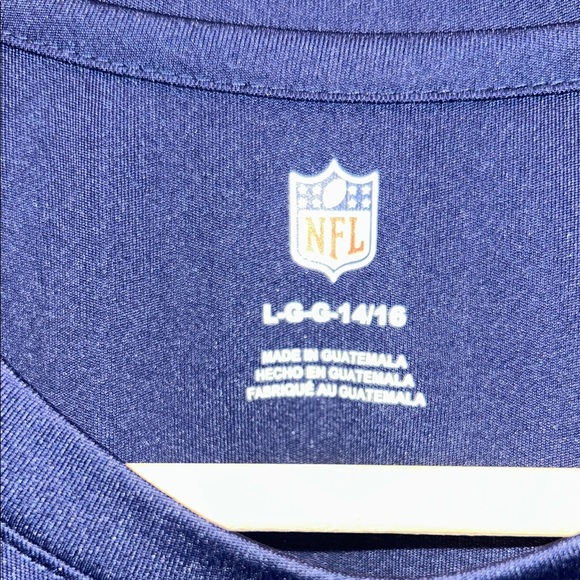 NFL Dallas Cowboys Navy Blue Kids Short Sleeve Tee - Picture 3 of 4